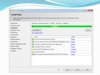 How to install sql server 2014