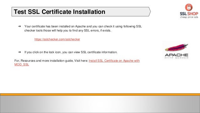Ssl Setup Apache Windows Install