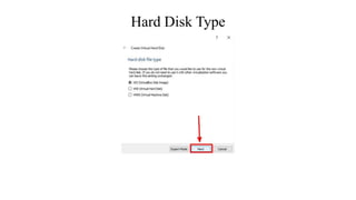 Hard Disk Type
 