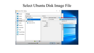 Select Ubuntu Disk Image File
 
