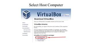 Select Host Computer
 