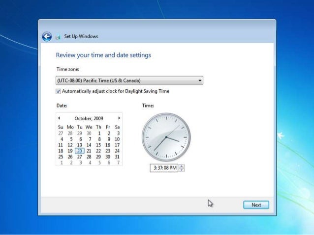 how to setup windows 10