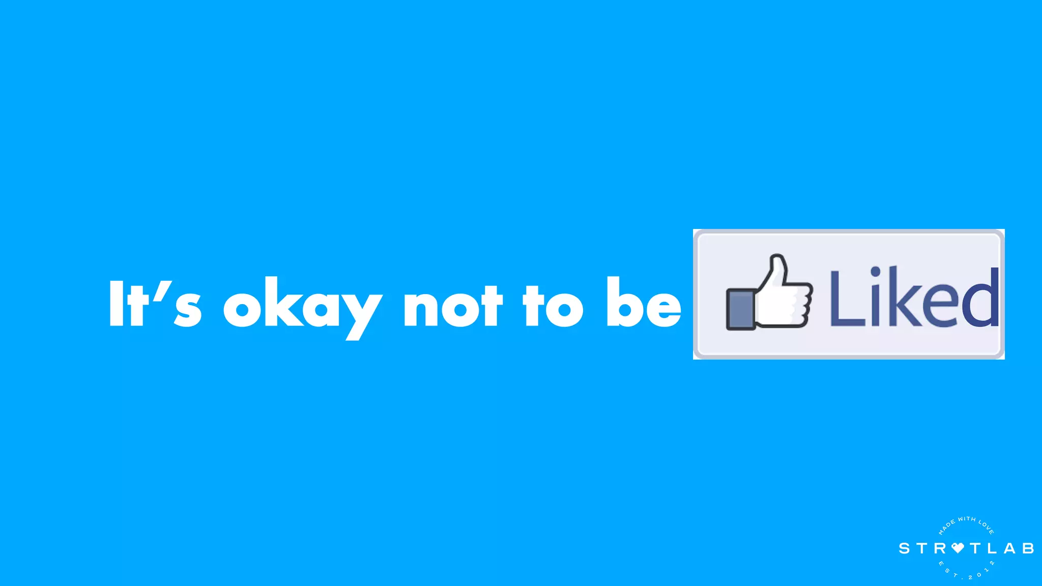 It’s okay not to be d