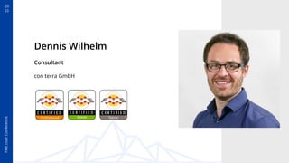 FME
User
Conference
20
22
Dennis Wilhelm
Consultant
con terra GmbH
 