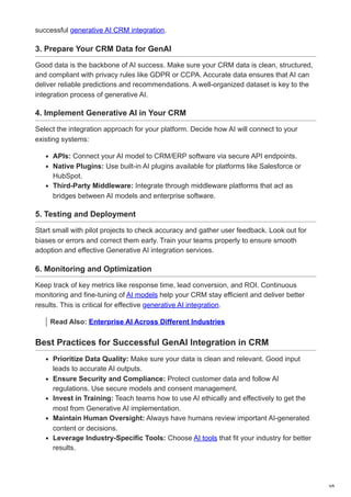 How to Integrate Generative AI With Your CRM and ERP.pdf