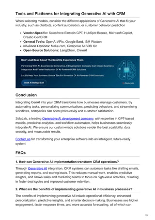 How to Integrate Generative AI With Your CRM ERP.pdf