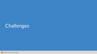 GitLab Taipei User Group
Challenges
 