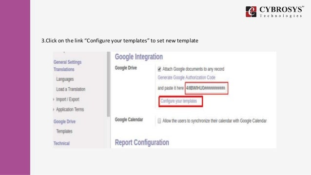 how to integrate google drive with odoo