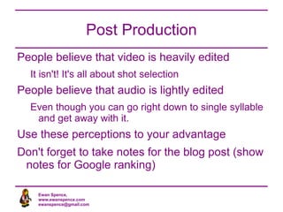 Preparation Where you could research Google their name! Fan sites 