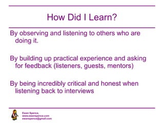 My Equipment Sony MiniDisc Exports over USB to wave Gigavox's Levelator Normalisation, RMS leveling Audacity Wave file editing Lame MP3 encoding 