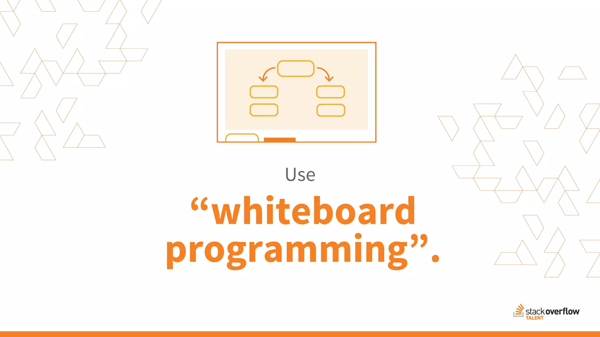 “whiteboard
programming”.
Use
 