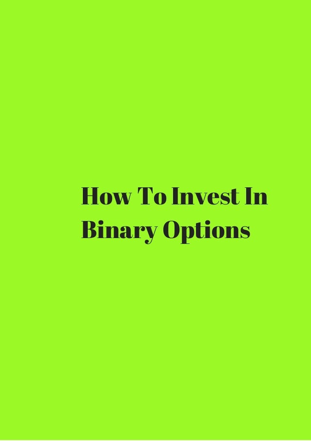 Binary Options Education: Learn How to Improve Your Trading Profitability learn to invest in binary options