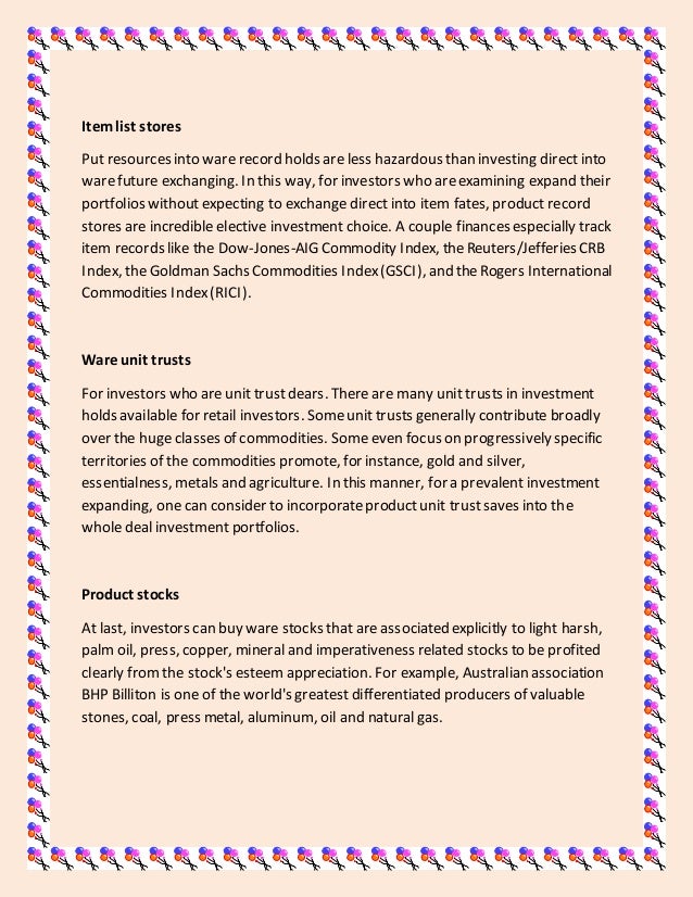 How to Invest in Soybean Commodity