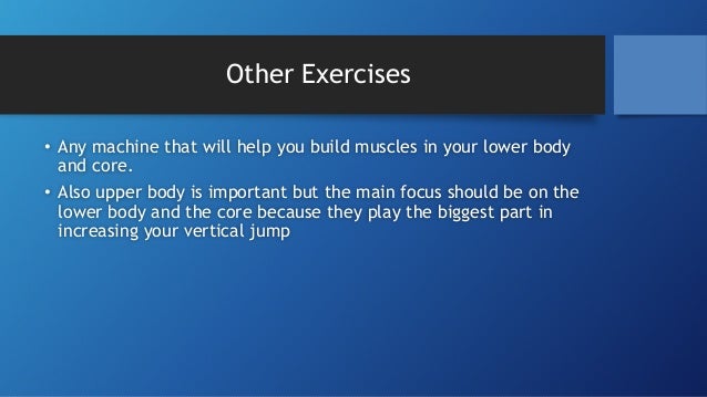 How To Jump Higher Exercises To Do In The Gym