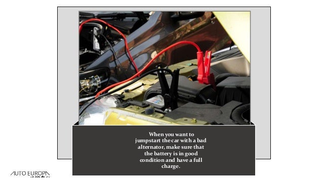 Can You Jumpstart A Car With A Bad Alternator >> How To Jumpstart The Car With A Bad Alternator Can You Jumpstart A Car With A Bad Alternator >> How To Jumpstart The Car With A Bad Alternator