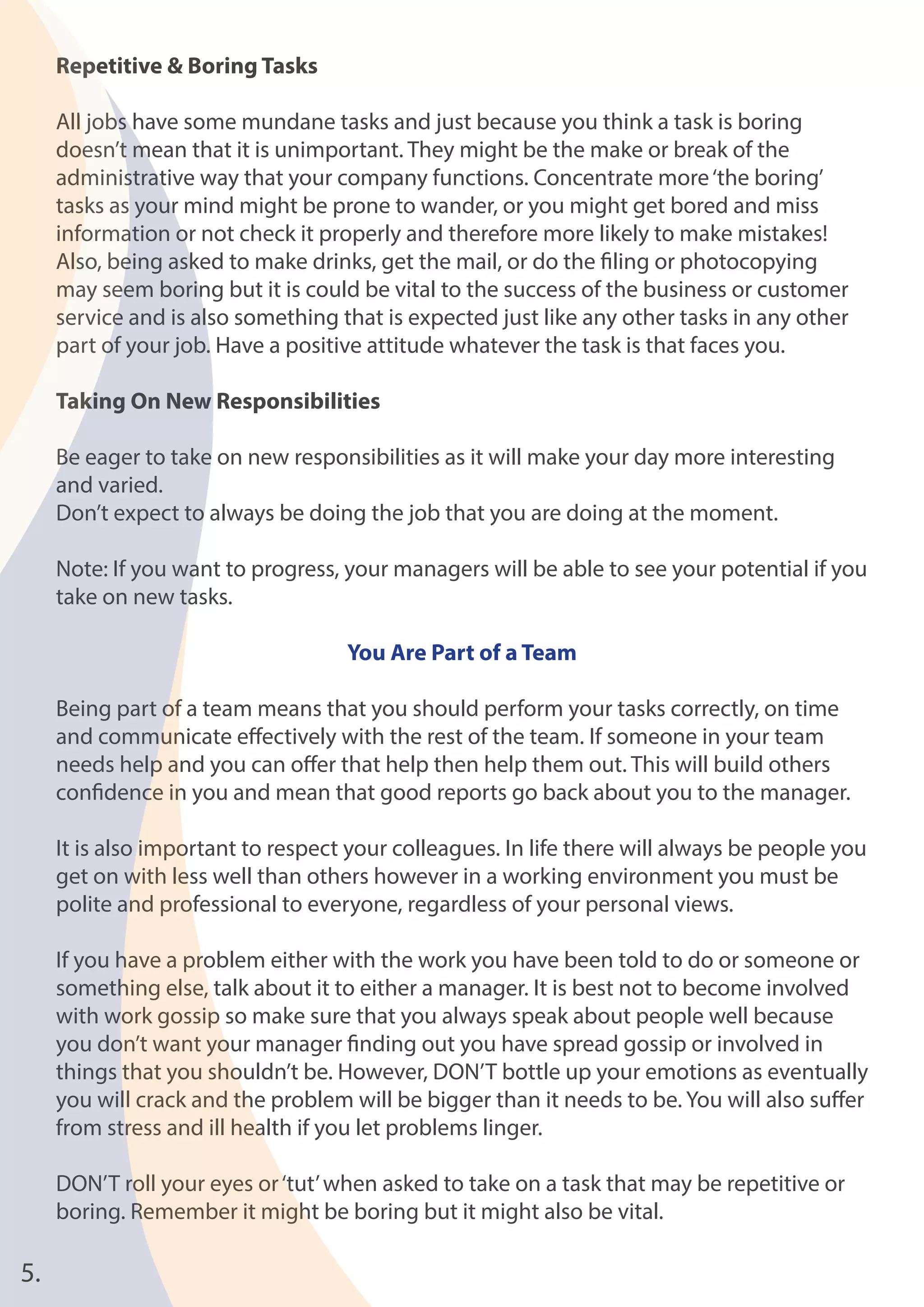 How to Keep your Job | PDF