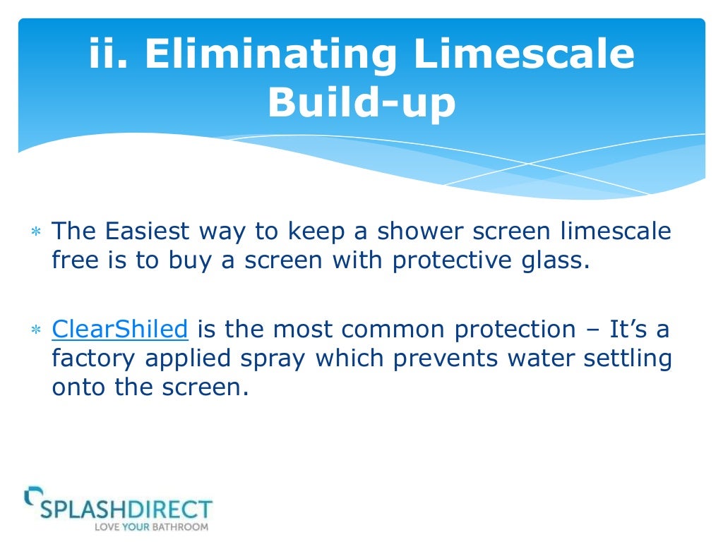 How to Keep Your Shower Screen Limescale Free