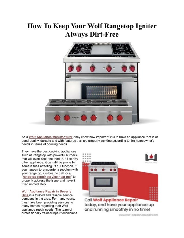 How To Keep Your Wolf Rangetop Igniter Always Dirt.pdf