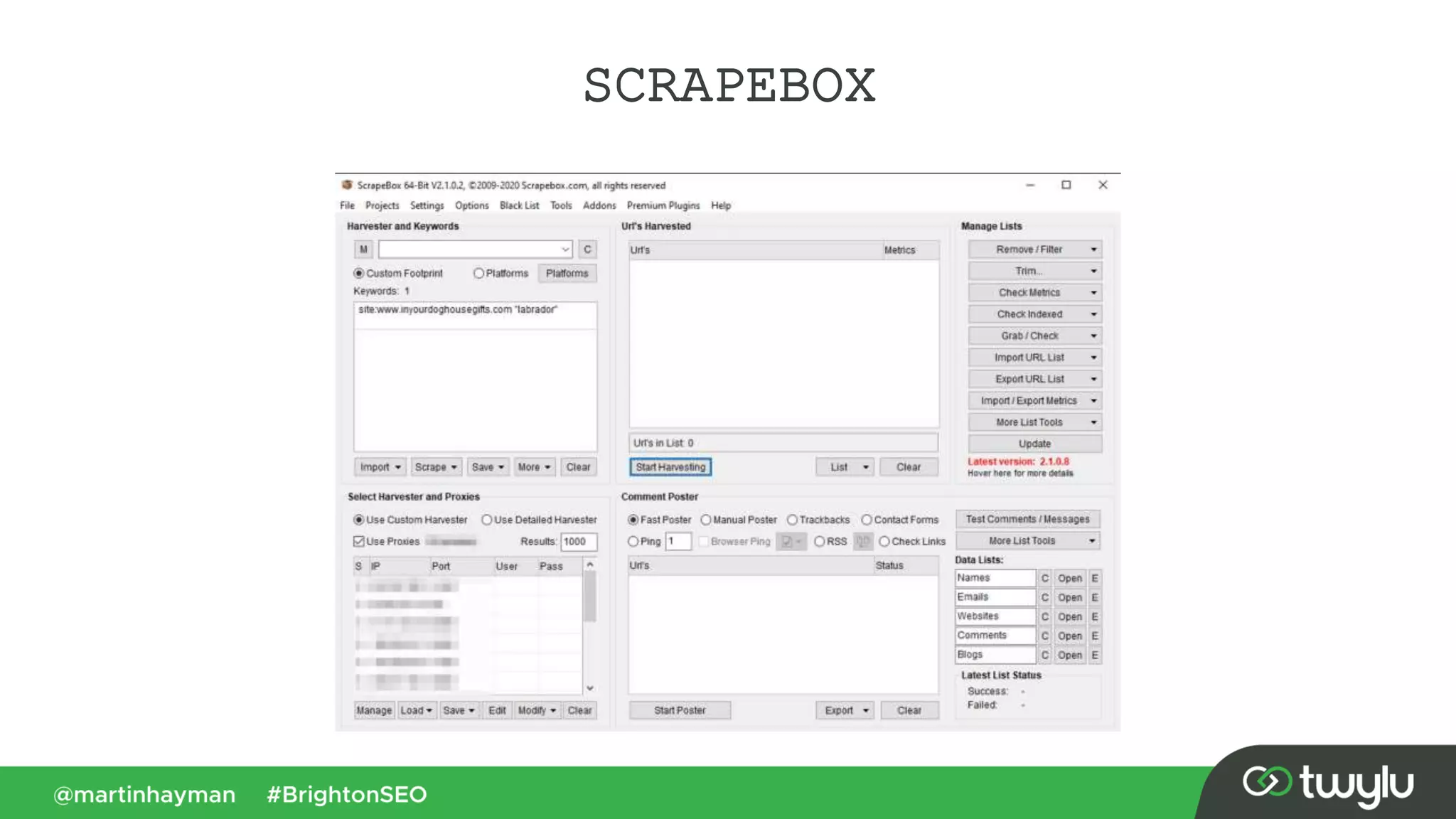 SCRAPEBOX
 