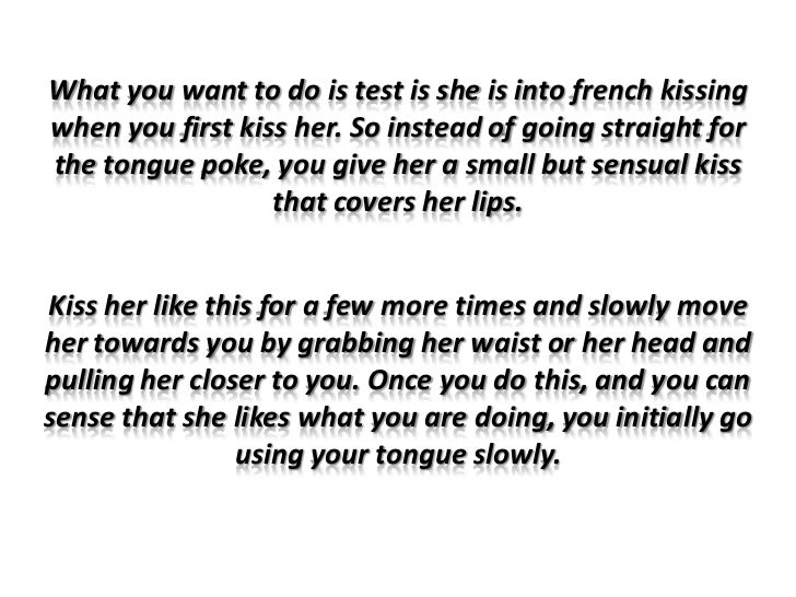 how do kiss a girl how do kiss a girl