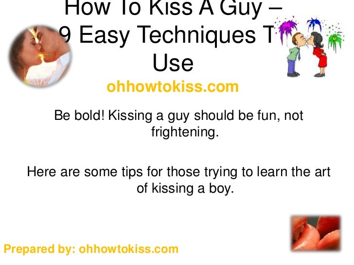 In kissing steps How to