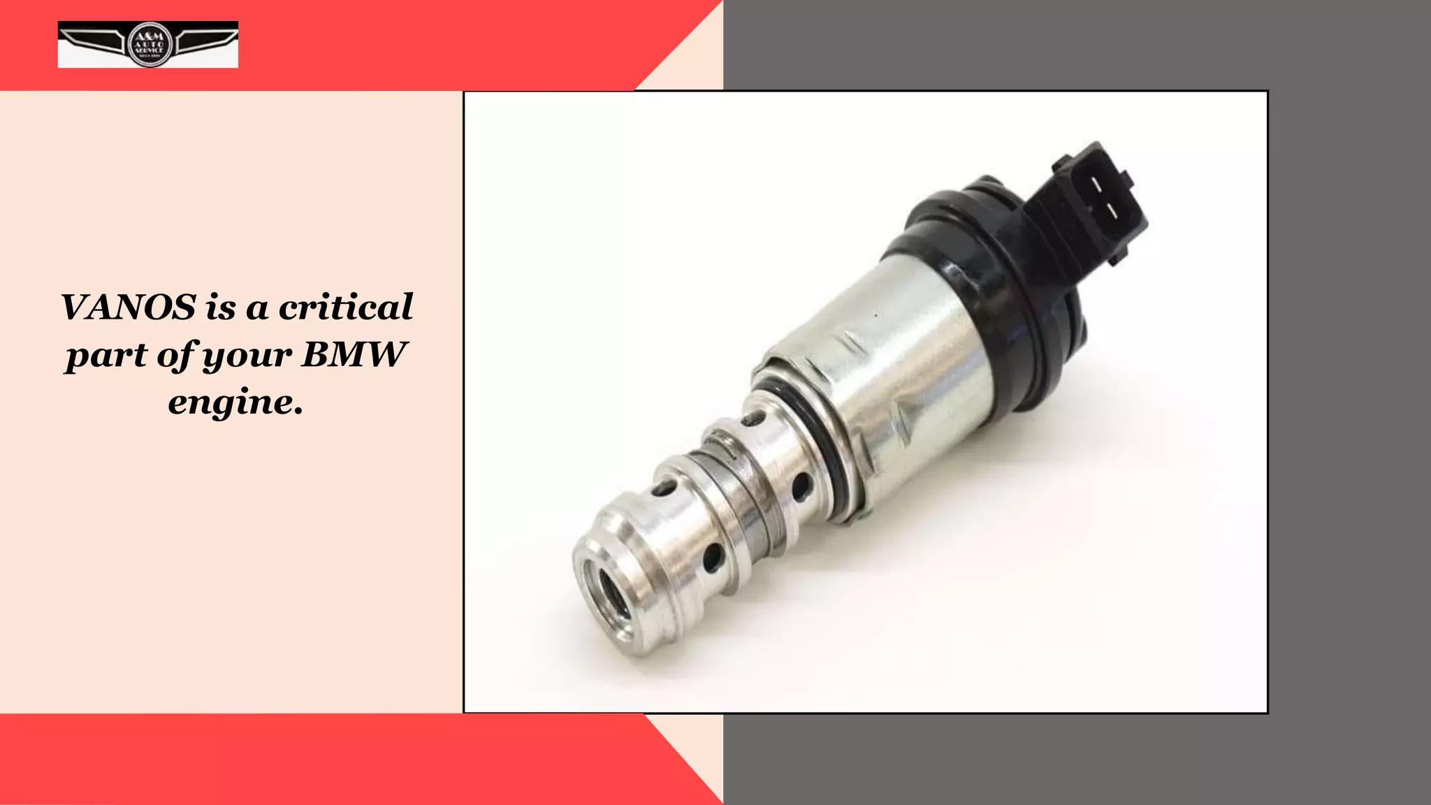 How To Know If Your BMW VANOS Solenoid Is Failing | PPTX