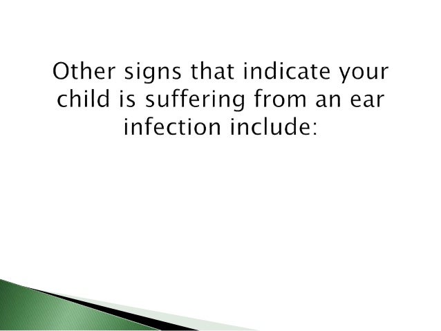 How to know if your child has an ear infection