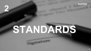 9
2
STANDARDS
 