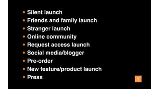 How to launch