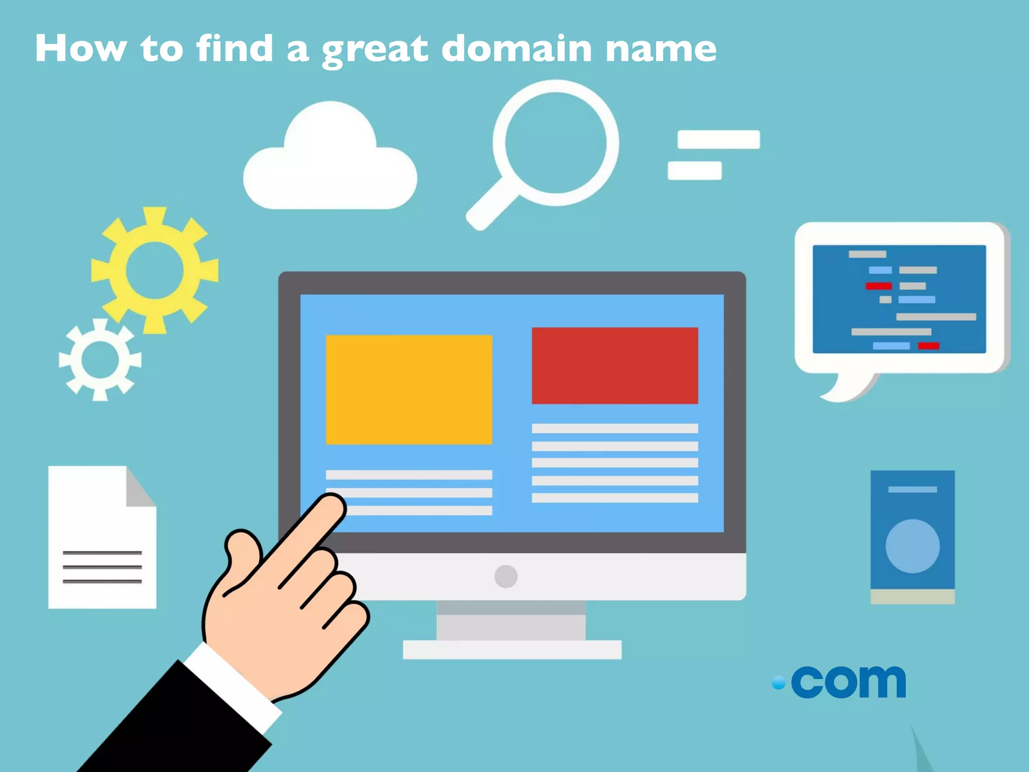 How to find a great domain name
 