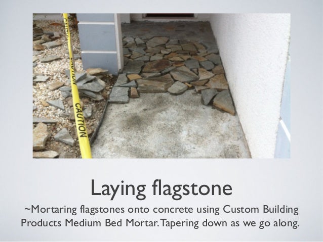 how to lay a flagstone walkway