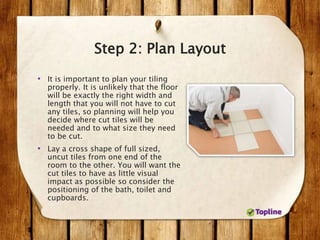 Laying Floor Tiles: A DIY How-to Guide | PPTX