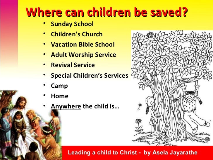 How to lead a child to Christ