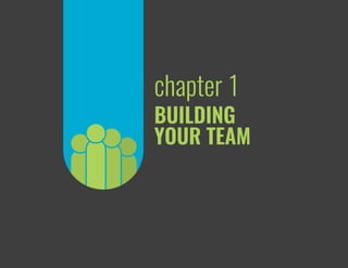 BUILDING
YOUR TEAM
chapter 1
 