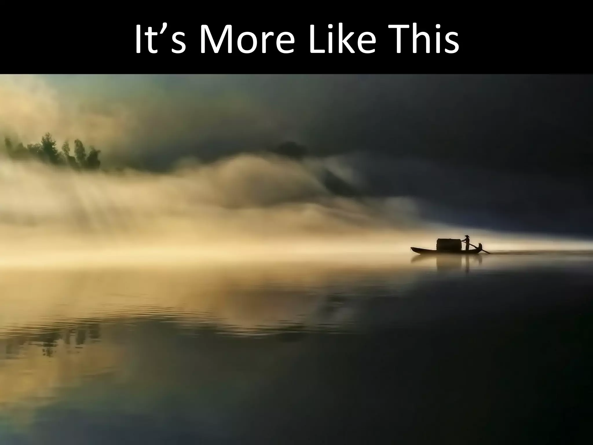 It’s	More	Like	This	
 