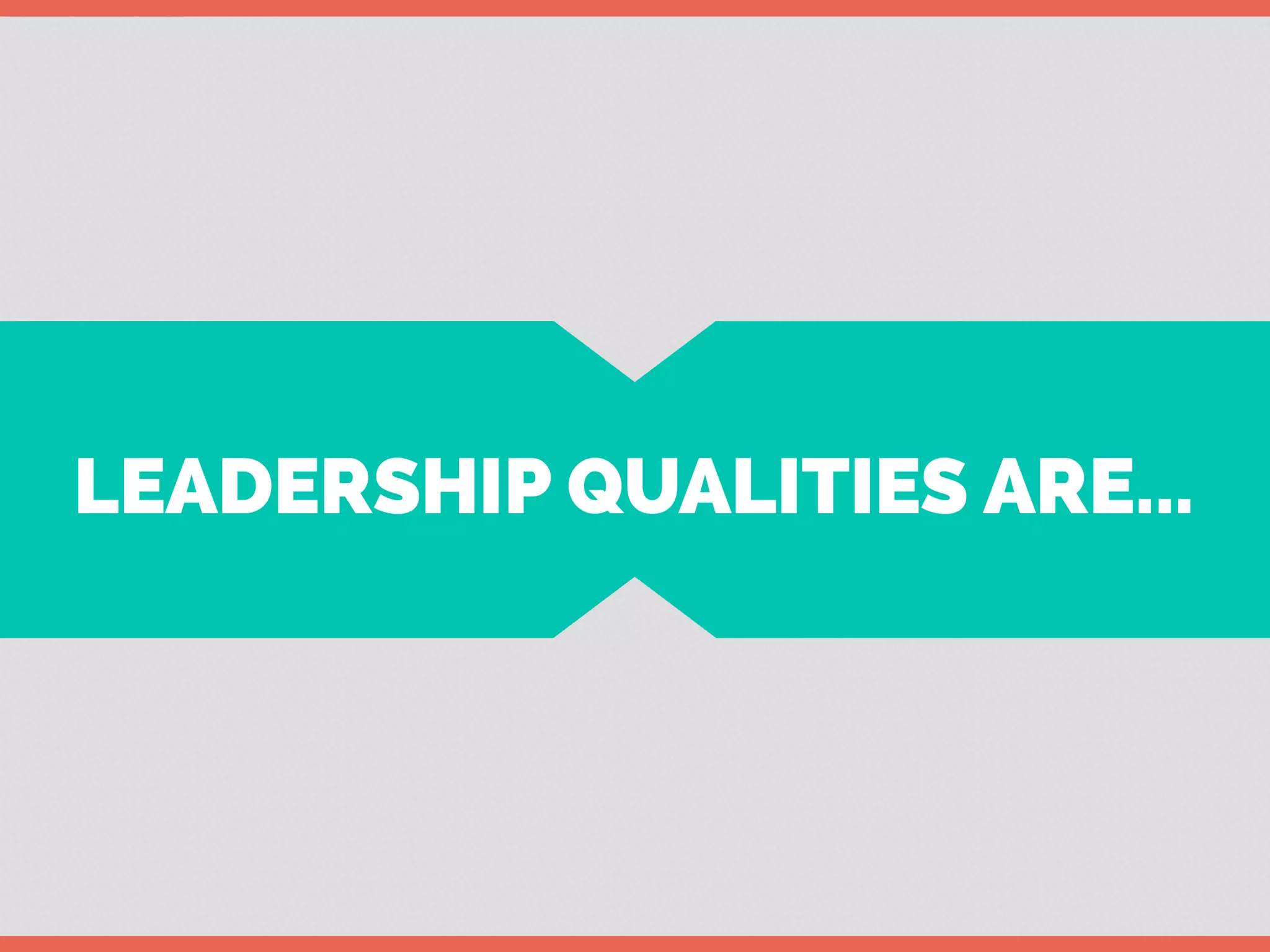 How to Lead With Your Presentation