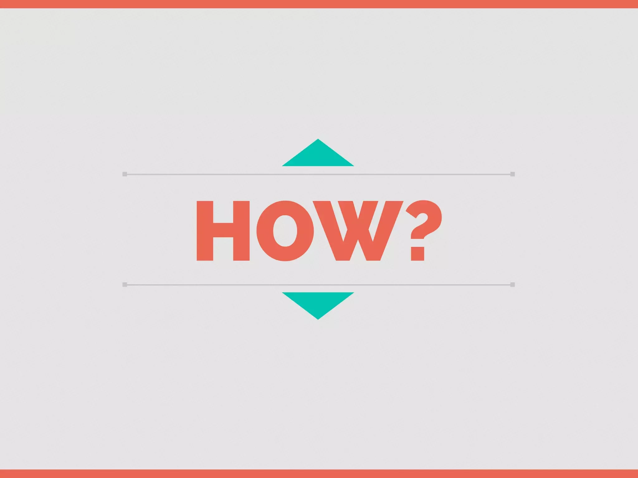 How to Lead With Your Presentation