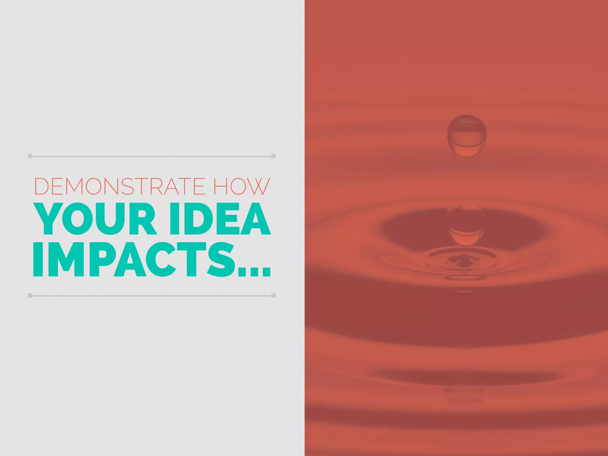 How to Lead With Your Presentation