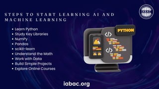 How to Learn AI and Machine Learning | IABAC | PDF