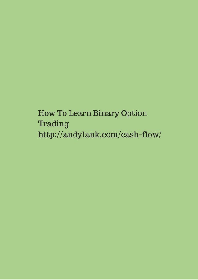 s binary options learning