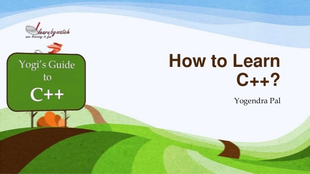 How to learn cpp