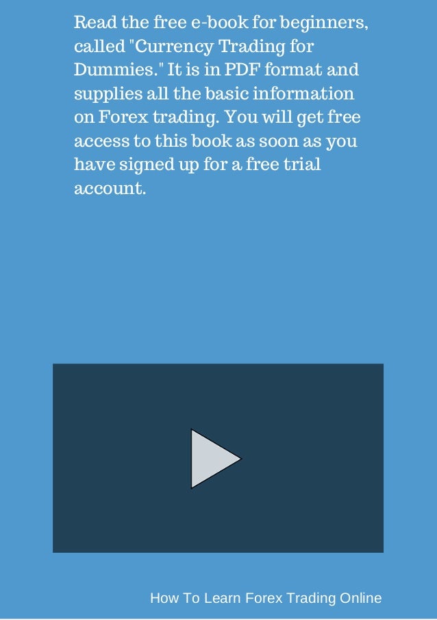 can i learn forex trading online