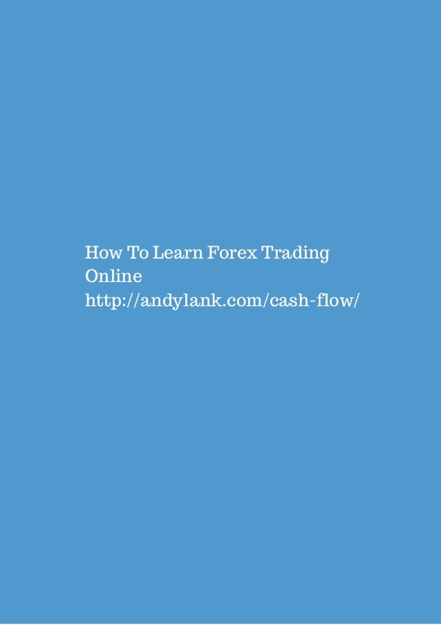 how to learn forex trading online