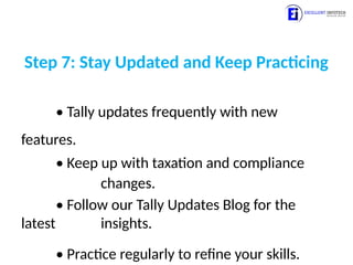 How to Lean Tally Course - A step by Step Guide | PPTX