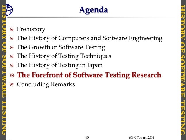 How To Learn The History Of Software Testing