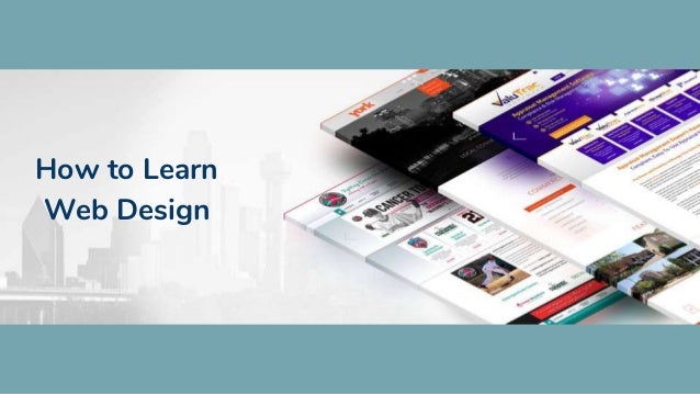 How to learn web design