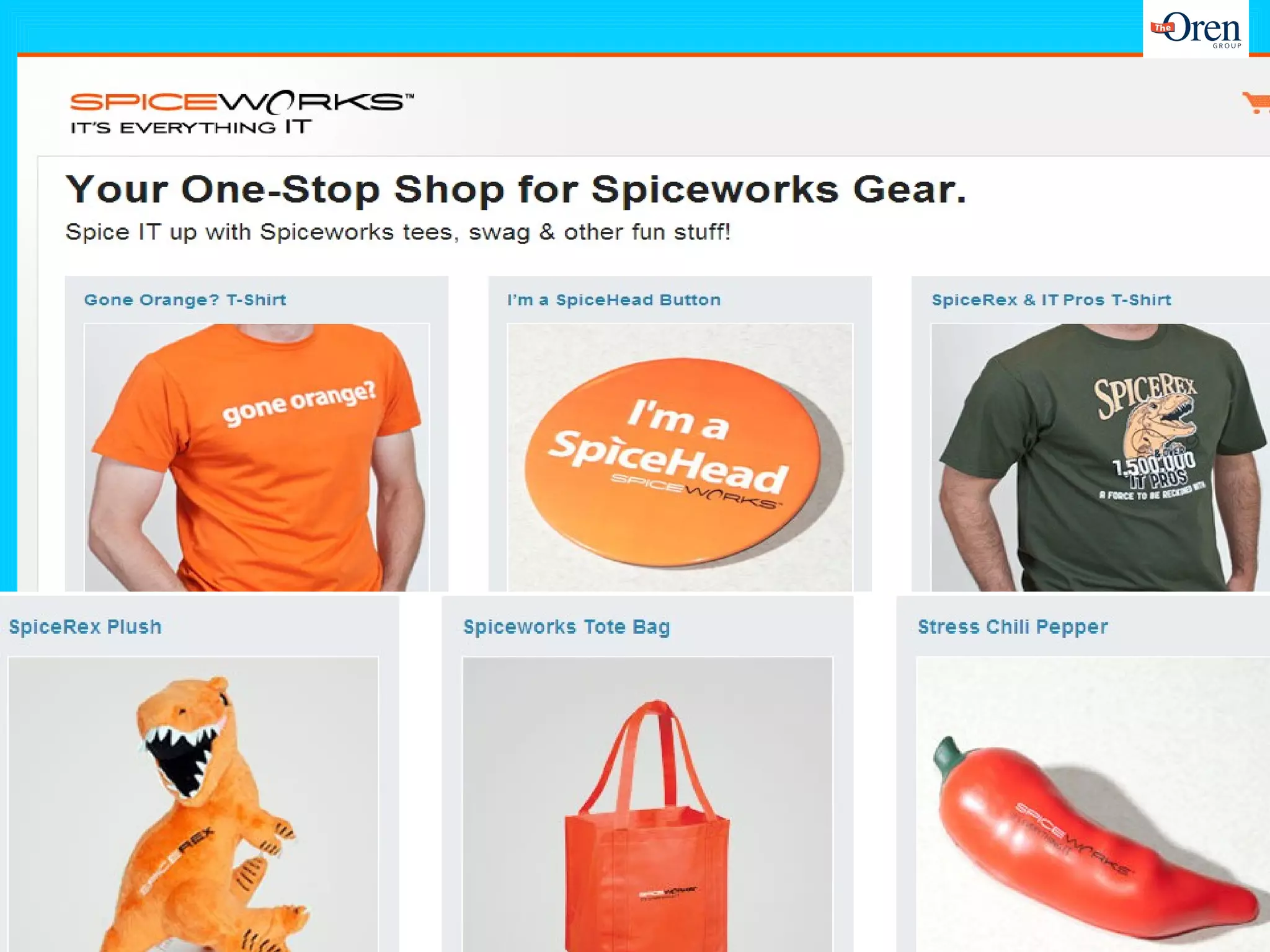 Spiceworks community branding 