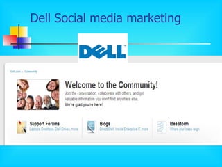 Dell Social media marketing 