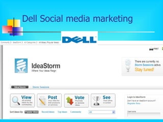 Dell Social media marketing 