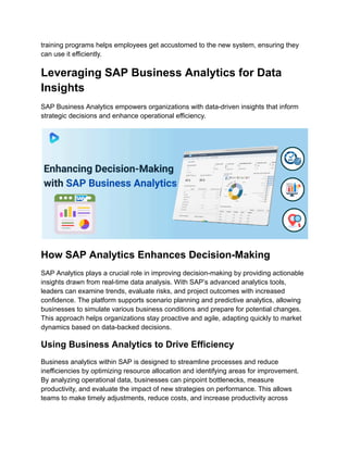 Optimizing Your Business with SAP ERP’s Powerful Tools | PDF